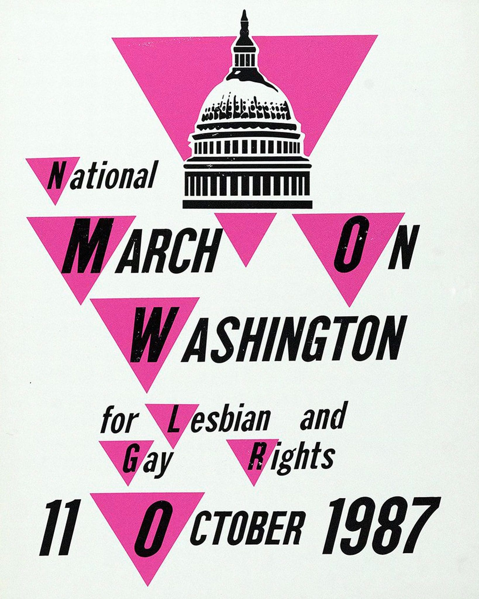 The American Lgbtq Museum Marching Mad The 1987 March On Washington